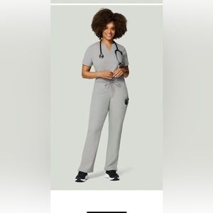 Mandala cloud scrubs set